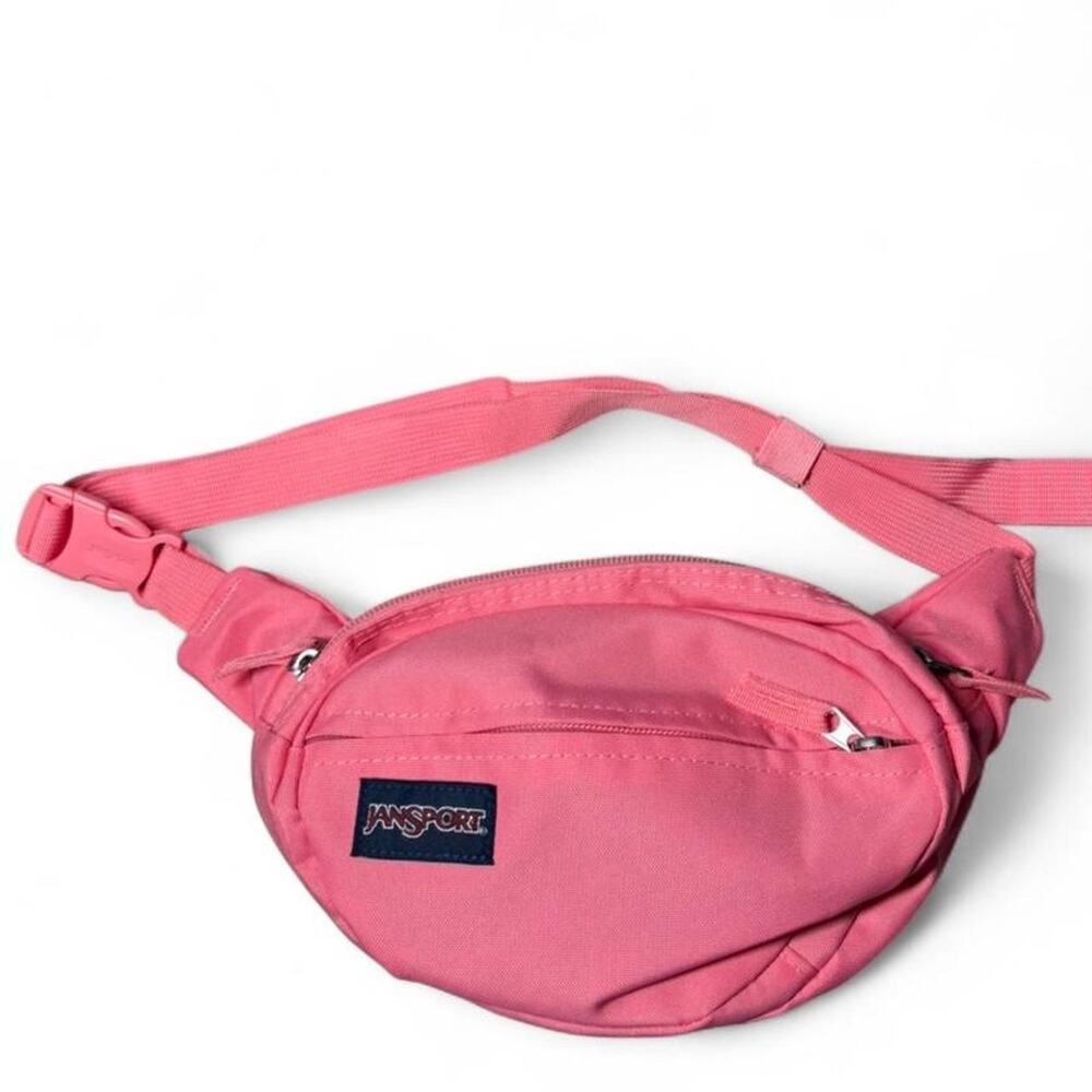 Pink jansport waist bag festival